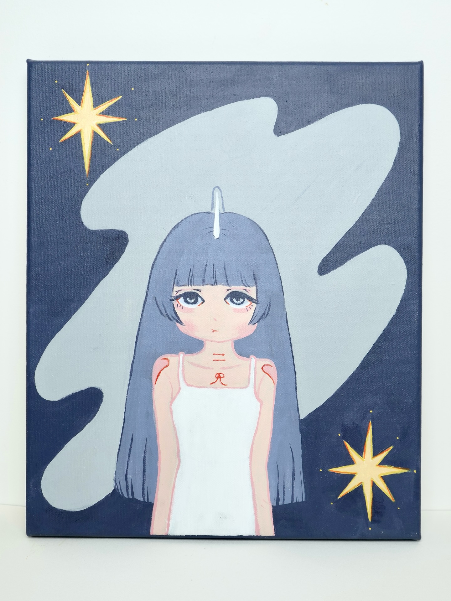 鬱藍，張儀君 Luna Cheong，獨角獸女孩 Unicorn Girl，2022