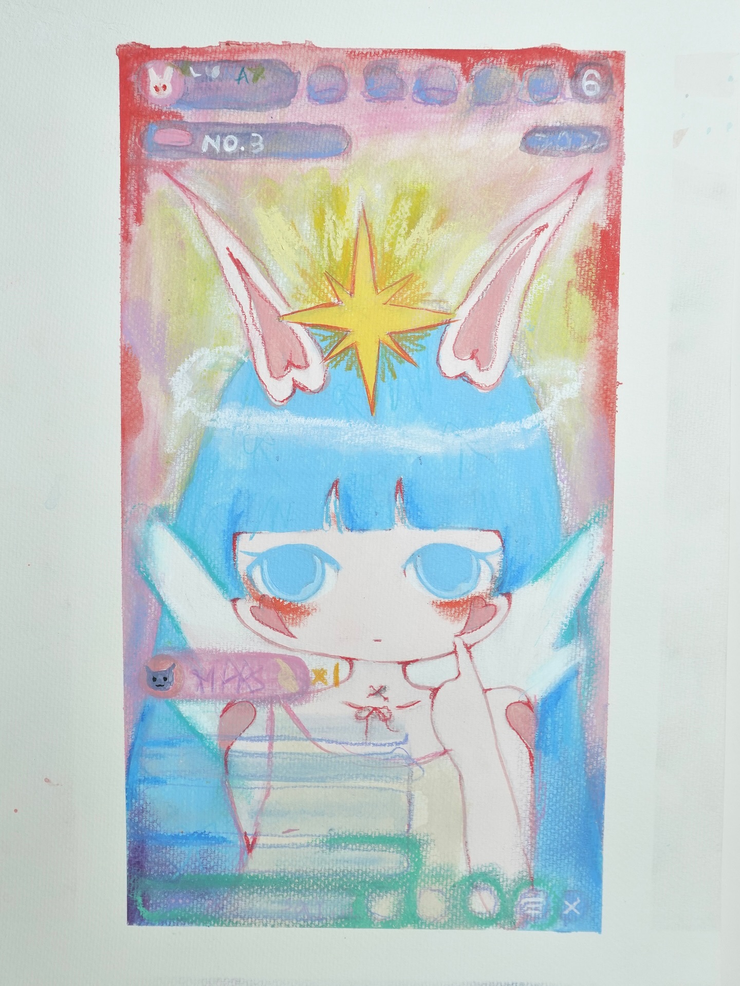 電子盒裡的自己，張儀君 Luna Cheong，獨角獸女孩 Unicorn Girl，2022