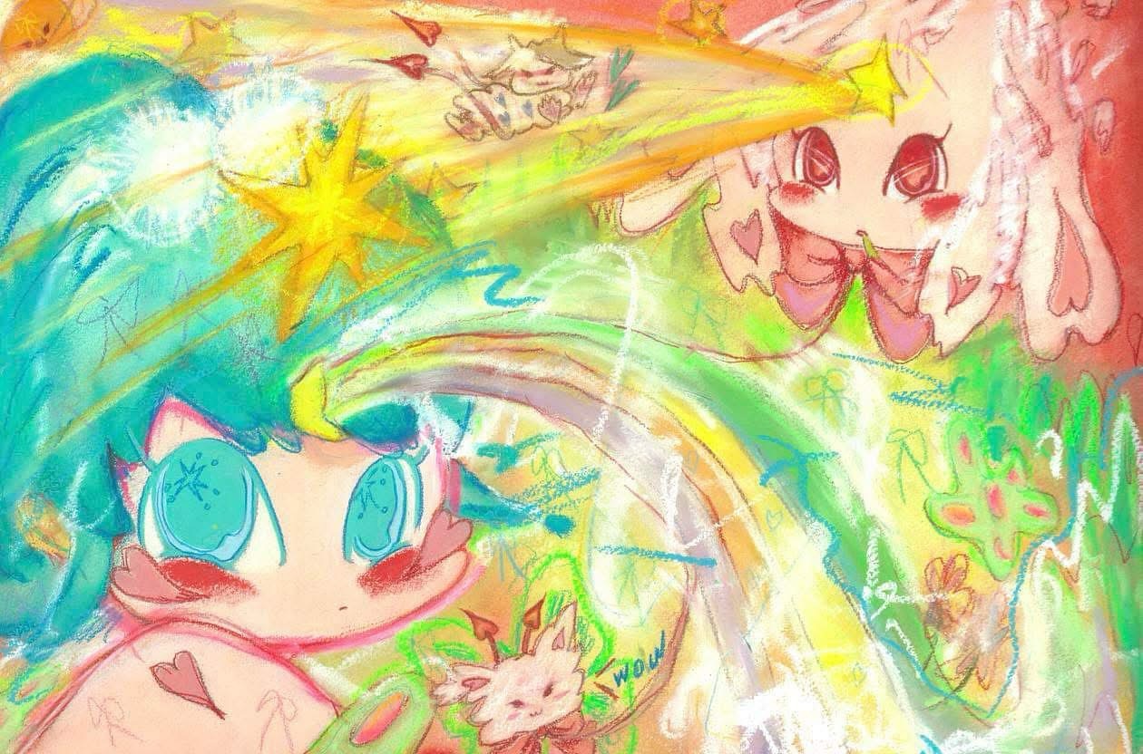 彩虹，張儀君 Luna Cheong，獨角獸女孩 Unicorn Girl，2022